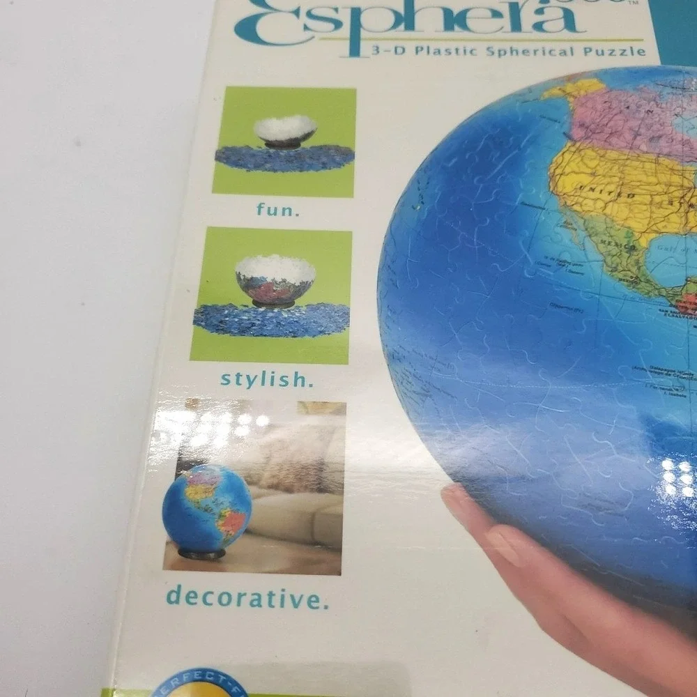 Esphera 360 Spherical Puzzle 3D Globe World 540 Pieces 9